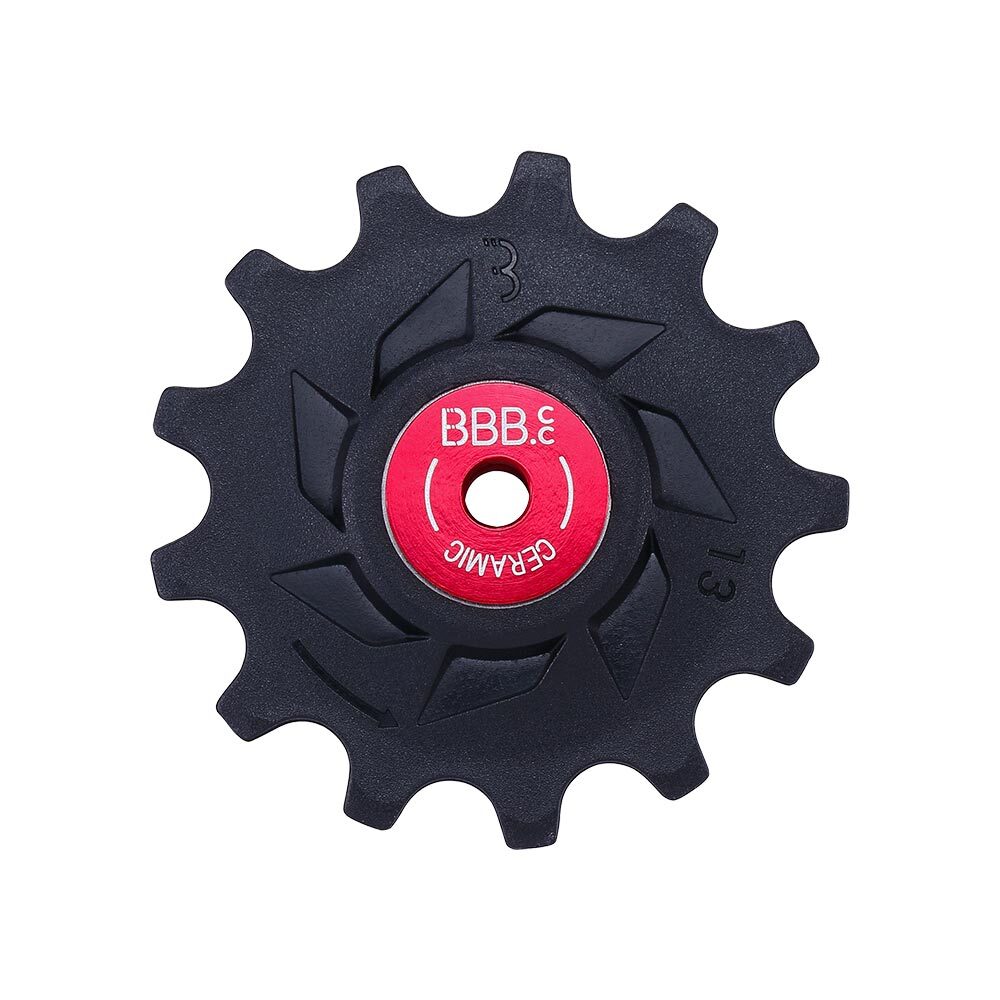 BBB Cycling RollerBoys BDP-19 Ceramic Derailleurwieltjes MTB Zwart 12 Speed