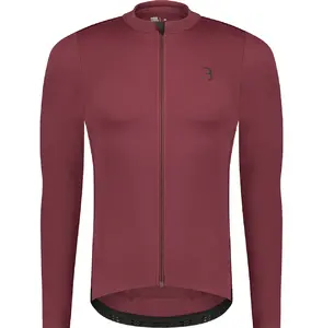 BBB Cycling Essence BBW-420 Fietsshirt Lange Mouwen Donkerrood Heren