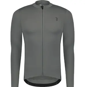 BBB Cycling Essence BBW-420 Fietsshirt Lange Mouwen Donkergrijs Heren