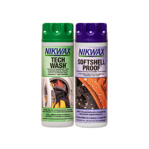 Nikwax Twin Softshell en Tech Wash 300ml