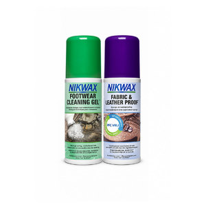 Nikwax Twin Fabrick & Leather en Footwear Clean Gel 125ml