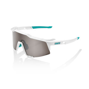 100% Speedcraft Team BORA Hans Grohe Sport Zonnebril Wit met HiPER Silver M