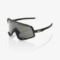 100% Glendale Sport Zonnebril Zwart met Smoke Lens