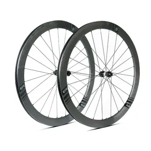 Ere Research Genus CL 45 Race Wielset Zwart/Zwart