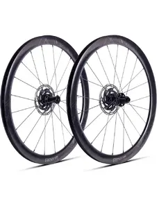 Ere Research Genus II CL45 Carbon Disc Race Wielset Zwart