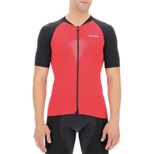 UYN Granfondo Fietsshirt Korte Mouwen Rood/Zwart Heren