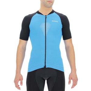 UYN Granfondo Fietsshirt Korte Mouwen Blauw/Grijs Heren