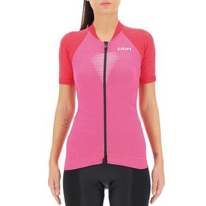 UYN Granfondo Fietsshirt Korte Mouwen Roze/Rood Dames