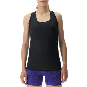 UYN Exceleration OW Aernet Hardloopshirt Zonder Mouwen Zwart Dames