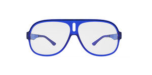 Goodr Jorts for your face Sport Zonnebril Blauw