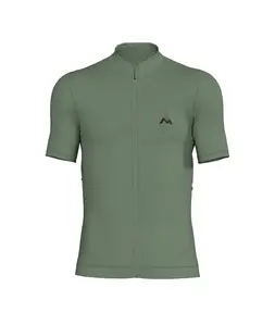 7mesh Ashlu Merino Fietsshirt Korte Mouwen Lichtgroen Heren