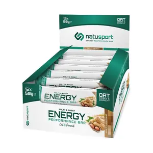 Natusport Energy Performance Repen Salty Peanut 12 stuks