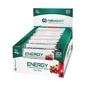 Natusport Energy Performance Repen Rood Fruit/Cranberry 12 stuks