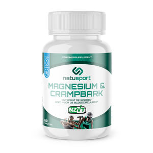 Natusport Magnesium en Crampbark 60 Tabletten