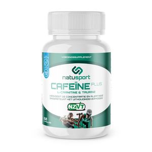 Natusport Cafeïne PLUS Vegan Caps 60 stuks