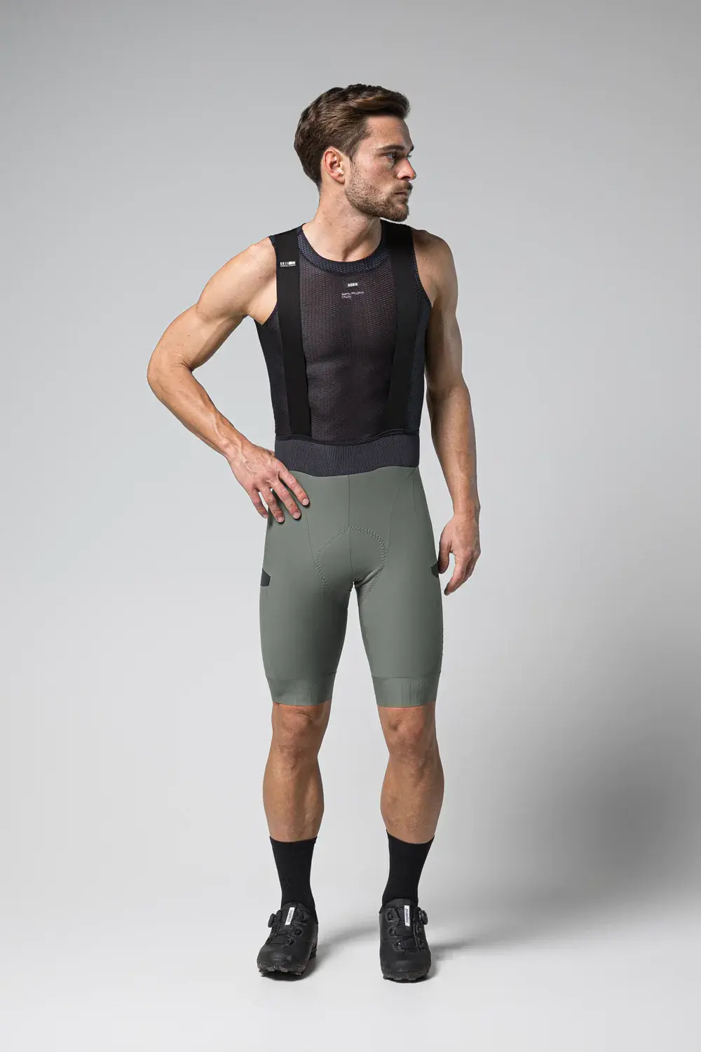 Gobik Unity Grit 2.0 K10 Fietsbroek Kort Groen Heren
