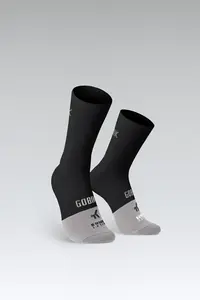 Gobik Lightweight 2.0 Fietssokken Zwart/Grijs