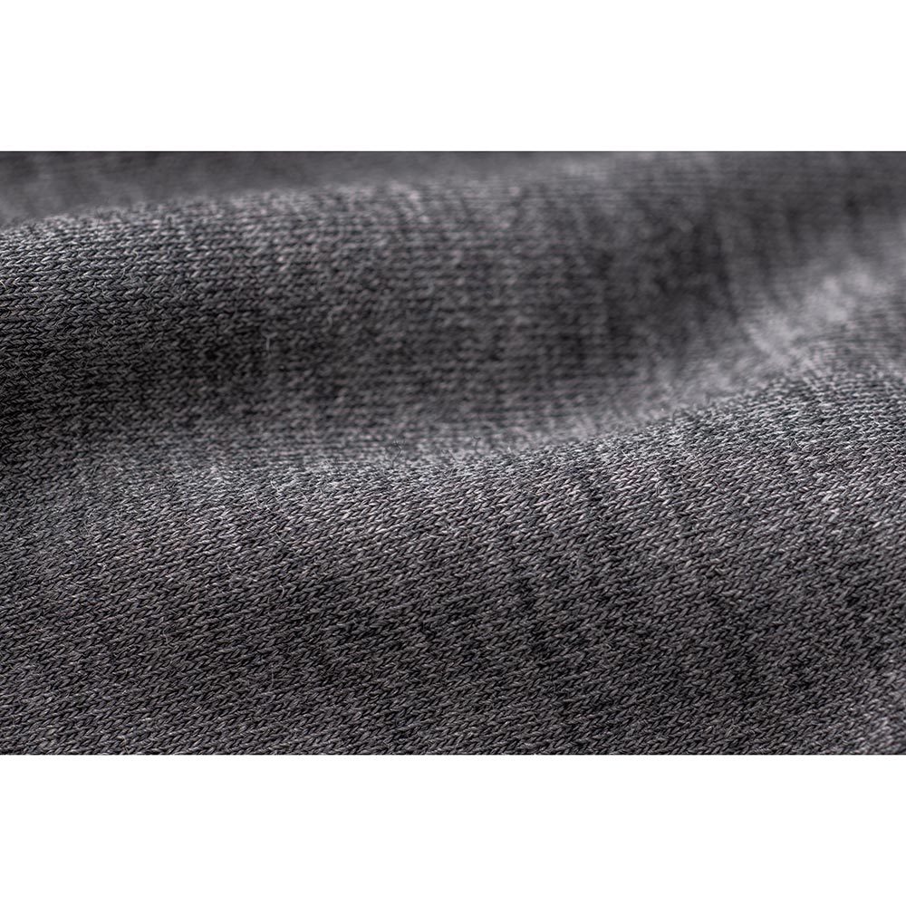 Woolpan Endless Merino Long Sleeve T-Shirt Grey Melange