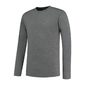 Woolpan Endless Merino Long Sleeve T-Shirt Grey Melange