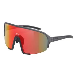 ppeeqq Model-II P R O Photochromic Fietsbril Donkergrijs met Rode Lens