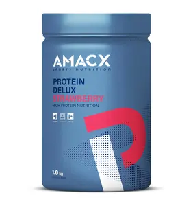 Amacx Protein Deluxe 1 kg Aardbei