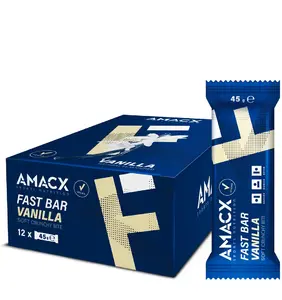 Amacx Fast Sportrepen Vanilla 12 stuks