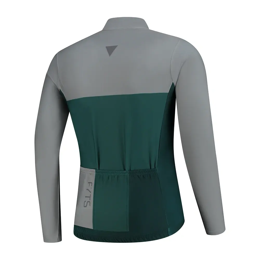 FYTS SNL Fietsshirt Lange Mouwen Groen Heren