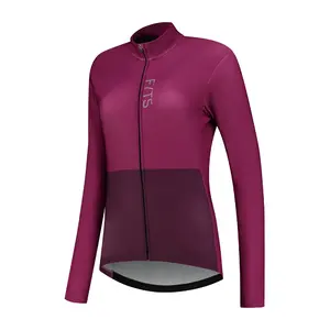 FYTS SNL Thermo Fietsshirt Lange Mouwen Roze Dames