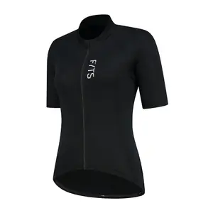 FYTS SNLR Fietsshirt Korte Mouwen Zwart Dames