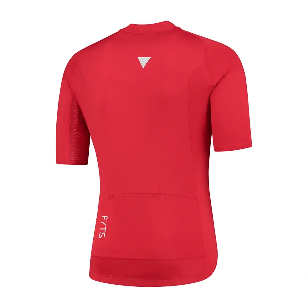 FYTS SNLST Fietsshirt Korte Mouwen Rood Heren
