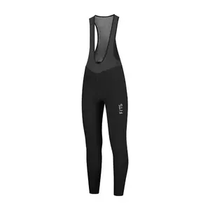 FYTS SNLR Thermo Fietsbroek Lang Zwart Heren