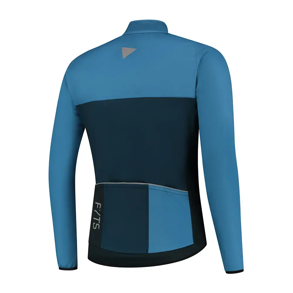 FYTS SNLR Winter Fietsjack Thermo Donkerblauw Heren
