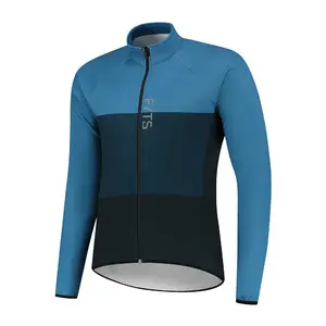 FYTS SNLR Winter Fietsjack Thermo Donkerblauw Heren