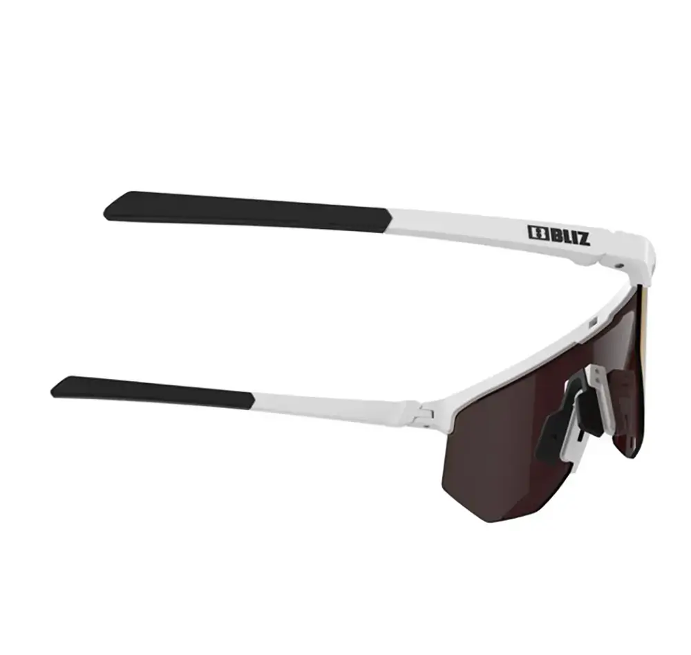 Bliz Hero Sport Zonnebril Mat Wit met Pink Multi Lens