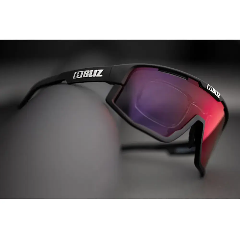 Bliz Vision Sport Zonnebril Mat Zwart met Red Multi Lens