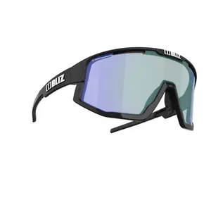 Bliz Fusion Sport Zonnebril Mat Zwart met Photochromic Blue Multi Lens