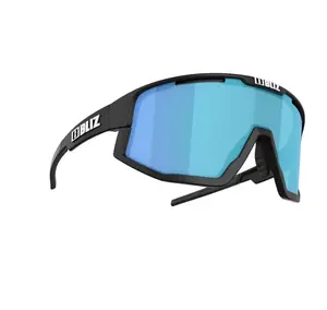 Bliz Fusion Sport Zonnebril Mat Zwart met Blue Multi Lens