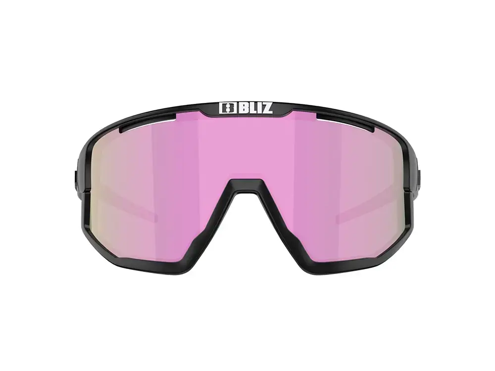 Bliz Fusion Small Sport Zonnebril Mat Zwart met Rose Multi Lens