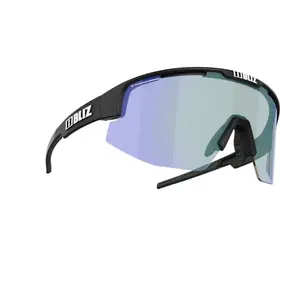 Bliz Matrix Sport Zonnebril Mat Zwart met Photochromic Blue Multi Lens