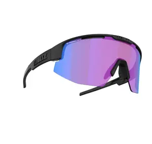 Bliz Matrix Sport Zonnebril Mat Zwart met Violet/Blue Multi Lens