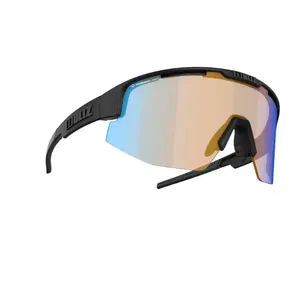 Bliz Matrix Sport Zonnebril Mat Zwart met Orange/Blue Multi Lens