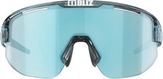 Bliz Matrix Sport Zonnebril Transparant Blauw met Blue Lens