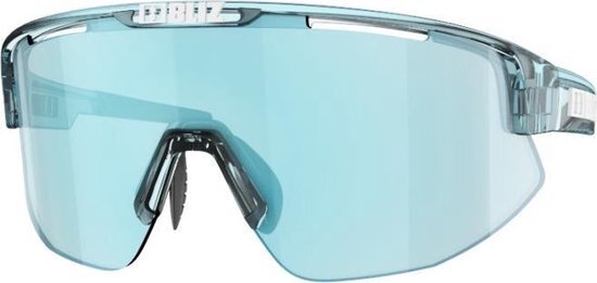 Bliz Matrix Sport Zonnebril Transparant Blauw met Blue Lens