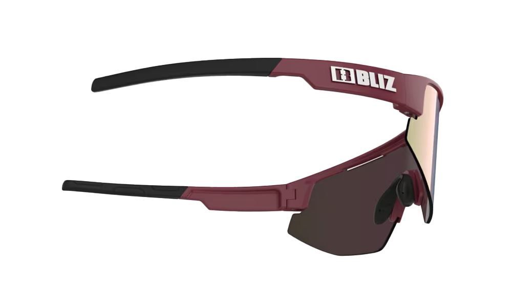 Bliz Matrix Small Sport Zonnebril Mat Rood met Roze Lens