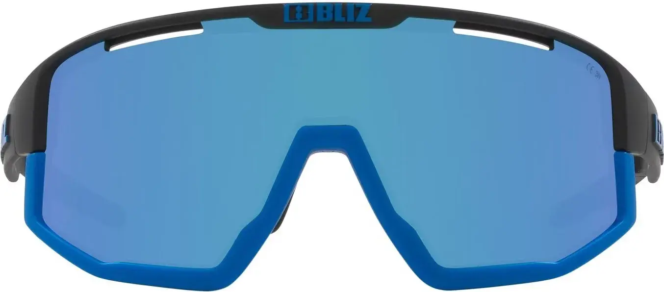 Bliz Fusion Sport Zonnebril Mat Zwart met Blue Lens