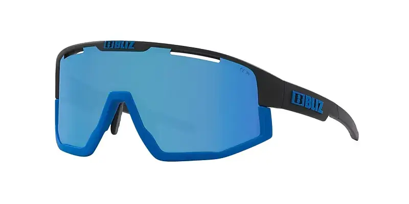 Bliz Fusion Sport Zonnebril Mat Zwart met Blue Lens